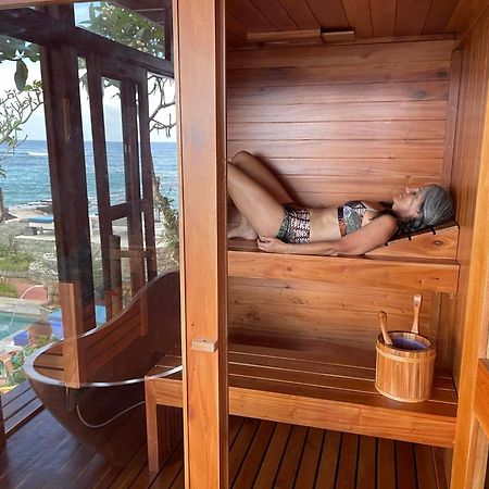 Puri Oka Beach Bungalows Candidasa Eksteriør billede