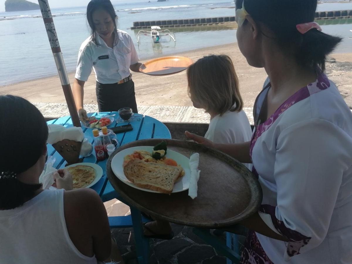 Puri Oka Beach Bungalows Candidasa Eksteriør billede